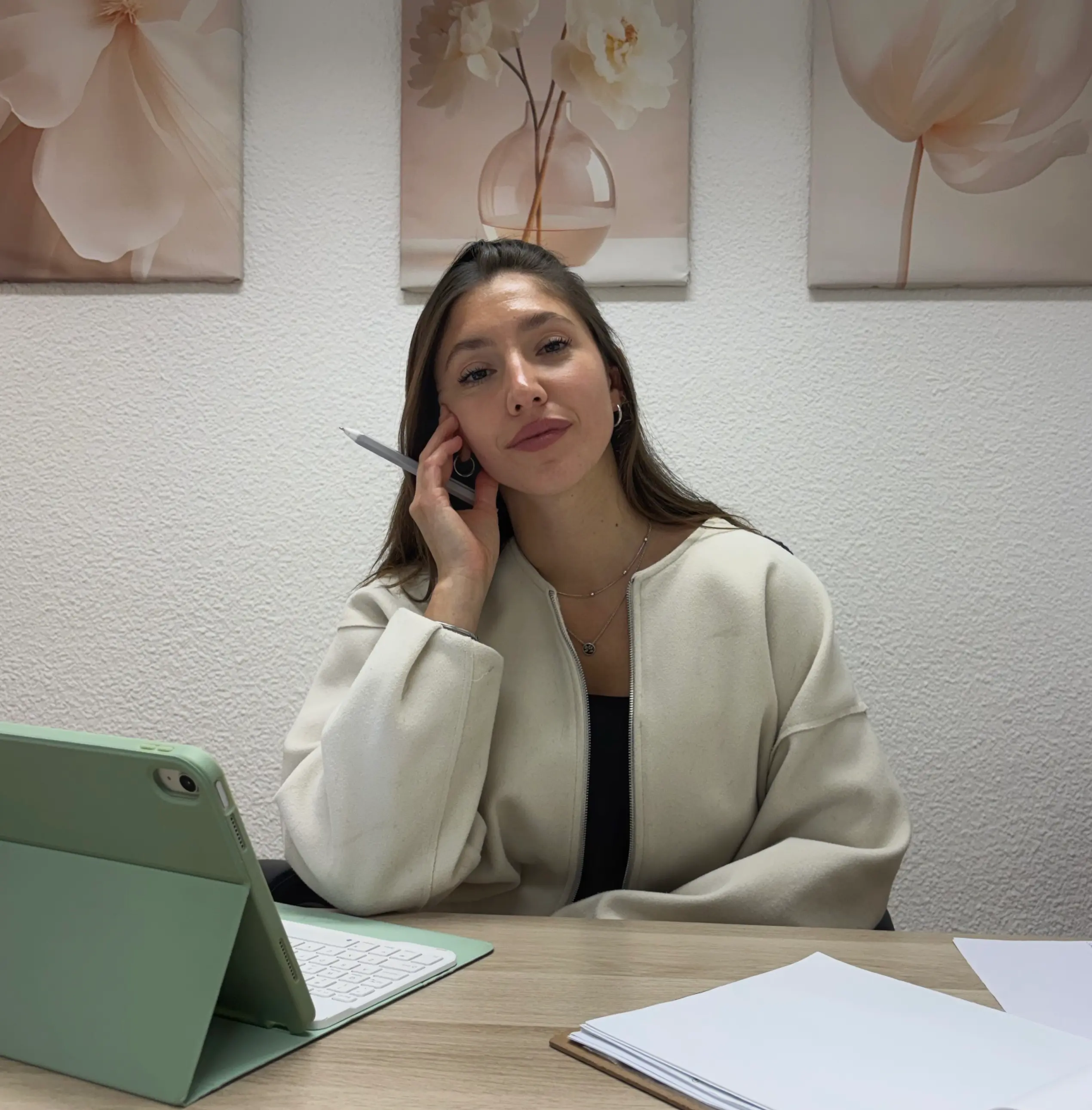 Victoria Sanso en consulta psicológica